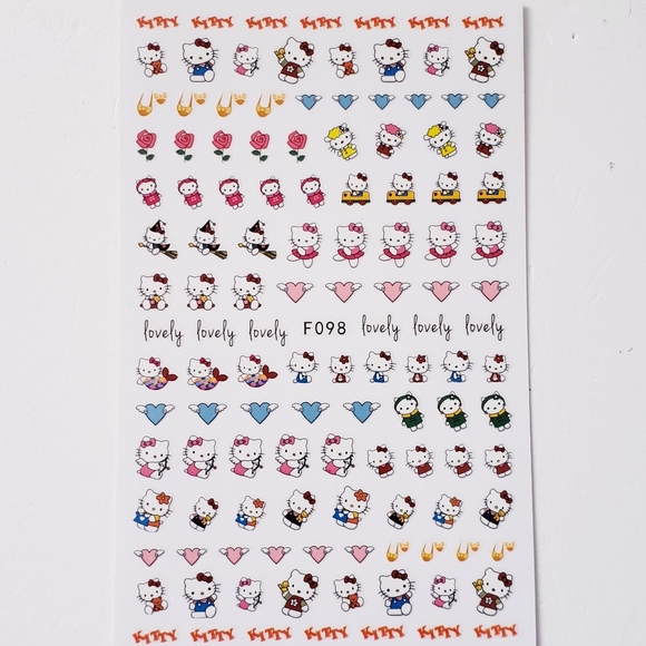Makeup 415 Hello Kitty Nail Art Stickers Poshmark